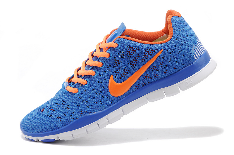 Nike Free TR Fit 3 respirer nike chaussures libres 5.0 trainning orange bleue (2)